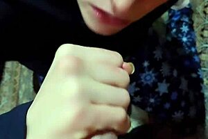 Quick Suck And Fuck For Wife Before Creampie