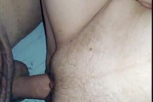 Close-Up View of Milf's Open Ass and Wet Holes