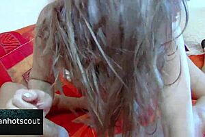 Horny Brunette Milf Gets Crazy Pussy and Ass Fuck!