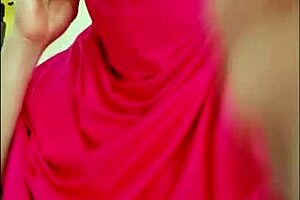 Patriarchy made me submissive, so I'm covering my face with clothes.