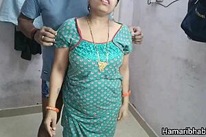 fucking hot indian wife, cumming inside her tight pussy with desi orgasm