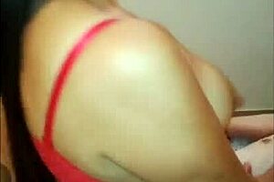 Latina Wife Rides Like Prostitute In New Year Assfucking