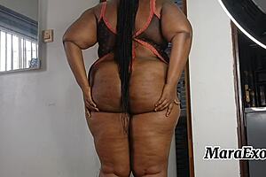 Is Mara Exotic Doing Laundry In Lingerie?