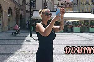 Tourist Spots Pornstar Dominno On Street And Fucks Her Big Tits And Ass In Hotel! He Does Deepthroat Cowgirl Riding And Anal Fingering Quickie!