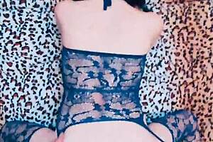 Beautiful Mature Submissive Yet Fiery In Lingerie And Stockings