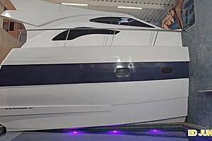 Sailing on a yacht with a latina pornstar in sheer outfit