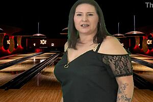 Bowling Leads to Shaved Pussy Orgasm with Step-Son