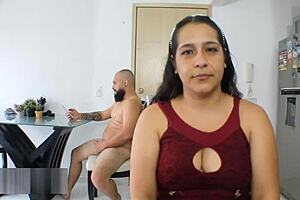 i had a hot casting with a venezuelan milf, she got passionat and squirted at the end