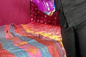 Indian teen sister: fuck step bro after fight? Big tits action!