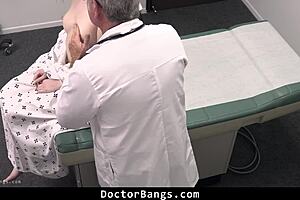 Experimental Treatment Turns into a Hardcore Fucking Session with the Doctor and Nurse - Doctorbangs