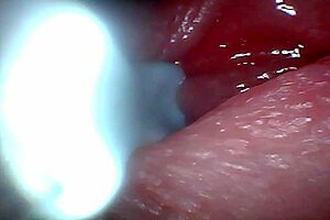 Wow! Endoscope Camera Captures Huge Cock Ejaculation Moment In Pov!