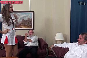 Nurse Sadie Collects Patient's Sperm Sample