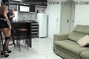 I didn't expect the maid to be so hot in this casting interview 😍