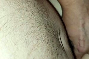 Filling Big White Ass With Cream