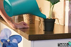 Smoking hot romanian milf arwen black passionately offers her ass to husband for pounding