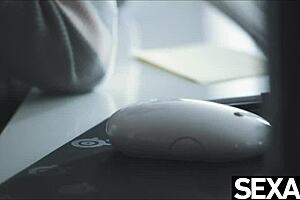 two girls in sexy lingerie force multiple orgasms on each other