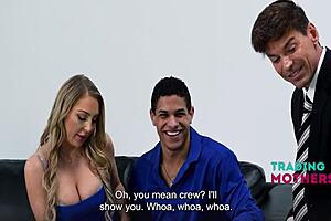 Stepmoms Swap Stepsons for Rough Fucking