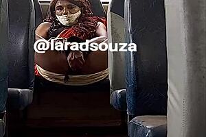 Lara dsouza's bold bus crossdressing