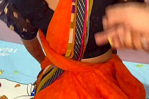 Housewife in casting scenario with landlord