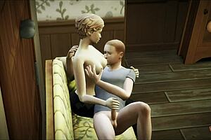 i'm the horny russian milf seducing my stepson in homemade video