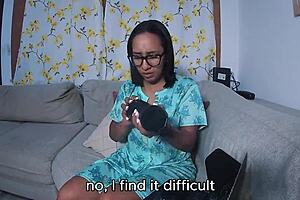 Stepmom LEARNS to USE new TOY leyne rodriguez