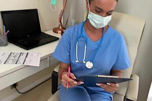 Fast Dream Sex While Visiting Doctor