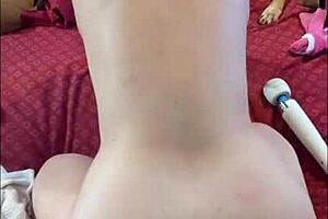 Hotwife Steffi shows her redhead pussy in amateur homemade view close up