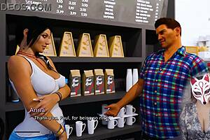 anna starts an exciting affection journey in episode 2 with subtle upskirt moments