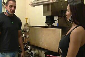 I went to the workshop to interact with the mechanic.