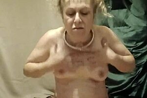 i feel so bound and humiliated with this vibrator spanking in our bdsm session as the french slut slave