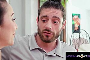 Can this busty milf handle the surveyor's big cock?