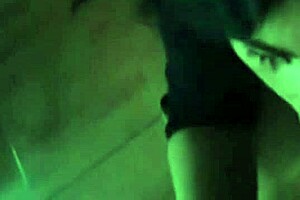 beautiful student gives handjob with cumshot on face