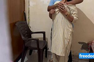 Devar sneaks anal on desi bhabhi without permission in homemade session