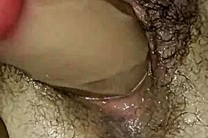 Bbw milf pussy destroyed with hairy fisting and squirting in close up wet action