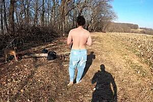 best of pantsing, flashing my huge amateur milf ass outdoors on beach - part 4