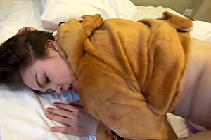 Step sister loves first sex with step brother