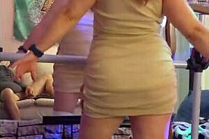 Isn't this hotwife Steffi's new year pussy dance turning you on?