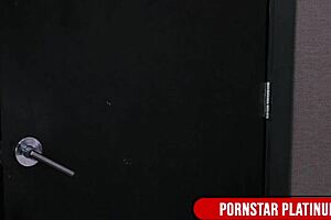 Milf sluts Ariella Ferrera with huge fake tits and skinny body in homemade lesbian dildo action