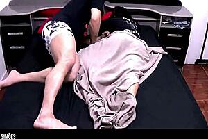 Beautiful Brunette Twerks Sensually in Lingerie