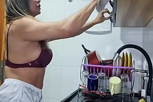 Domestic Employee Milf Commits Adultery With Young Boss