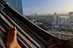 Oh man, 365 days of anal hits day 217 with submissive sexy pornstar taking big black cock in hammock