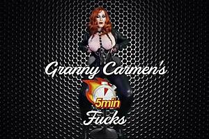 wonder granny, how wild can you cum with that dildo and vibrator?