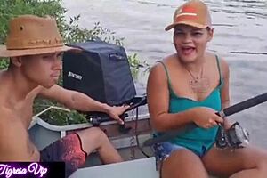 vip tigress takes two huge cocks in her ass with sister-in-law mia bucetinha