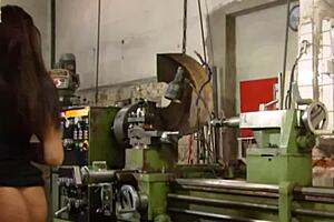 I went to the workshop to interact with the mechanic.