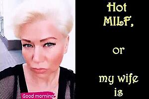 My mature secretary whore hints at hot sex with dildo in office fishnets