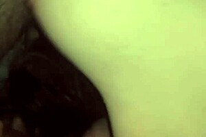 Late-night homemade video of ass-to-mouth action with cum swallowing in private sextape