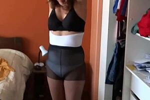 I Expose Myself And Undress For My Stepson To Masturbate And Cum