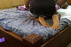 Amateur porn star licks juicy shaved pussy in first adult scene!