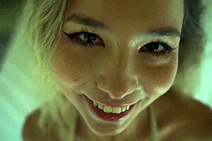 i feel this tropical asian blonde getting fucked hard in doggystyle position