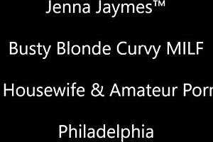 Jenna Jaymes, you wont believe how this blonde milf handles a big cock facial!